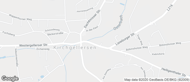 Karte mit Standort von Der Lecker Bäcker Kruse