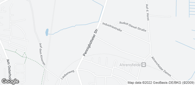 Karte mit Standort von Bäckerei Rolf Pennigbüttel