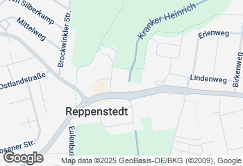 Karte mit Standort von Bäckerei und Konditorei Hesse GmbH