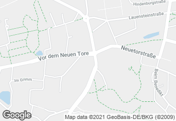 Karte mit Standort von Bäckerei De Heidbäcker GmbH