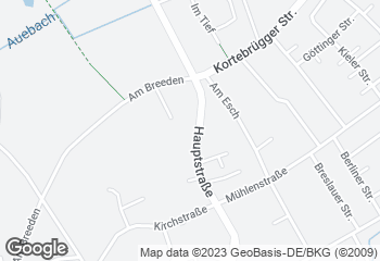 Karte mit Standort von Bäckerei-Konditorei Schultze-Mühlenfeld