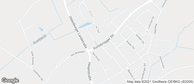 Karte mit Standort von Bäckerei-Konditorei Schultze-Mühlenfeld