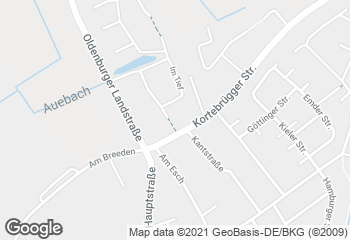 Karte mit Standort von Bäckerei-Konditorei Schultze-Mühlenfeld