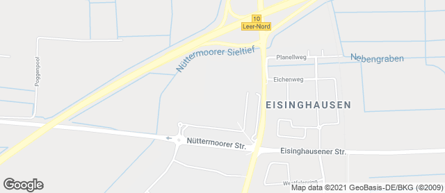 Karte mit Standort von Bäckerei Hoppmann KG