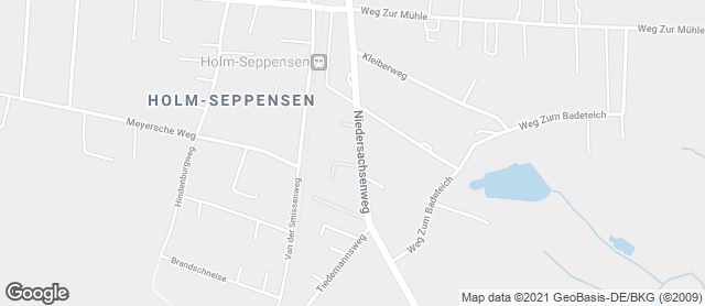 Karte mit Standort von Bäckerei Schwichtenberg