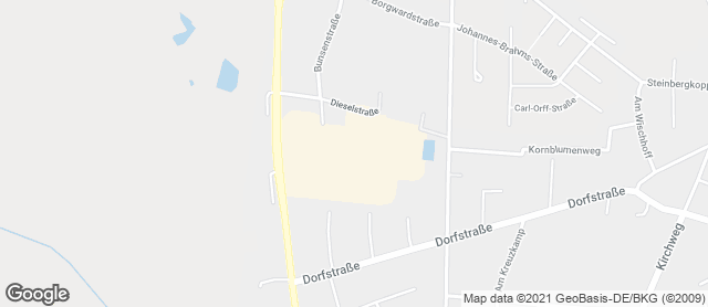 Karte mit Standort von Bäckerei De Heidbäcker GmbH