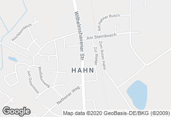 Karte mit Standort von Edeka Hahn-Lehmden