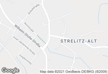 Karte mit Standort von Unser Bäcker Reinhold GmbH - AltStrelitz