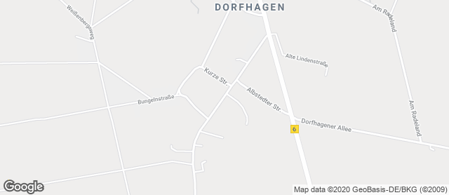 Karte mit Standort von Bäckerei Lütvogt
