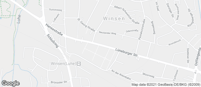 Karte mit Standort von Soetebiers Dorfbäckerei bei Brunke