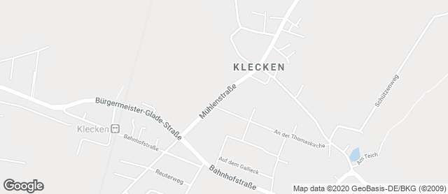 Karte mit Standort von Bäckerei Danker