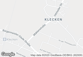 Karte mit Standort von Bäckerei Danker