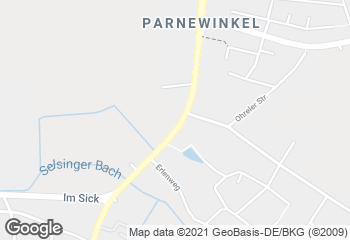 Karte mit Standort von Bäckerei Steffens Backkunst