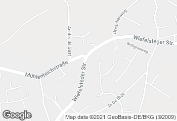 Karte mit Standort von Bäckerei-Konditorei Schultze-Mühlenfeld