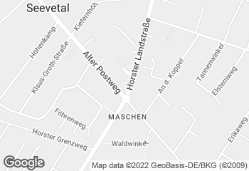 Karte mit Standort von Soetebiers Dorfbäckerei Maschen