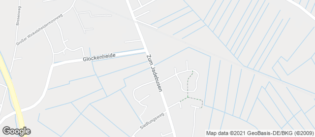 Karte mit Standort von Bäckerei Fröllje Dangastermoor