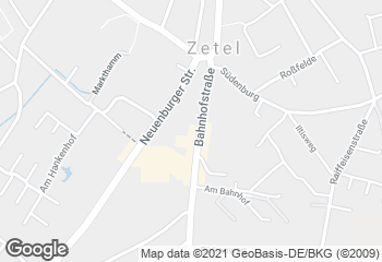 Karte mit Standort von Müller & Egerer Bäckerei und Konditorei GmbH