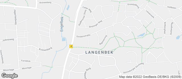 Karte mit Standort von Bäckerei/Konditorei H. von Allwörden GmbH