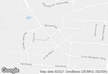 Karte mit Standort von Bäckerei & Konditorei Becker GmbH & Co. KG