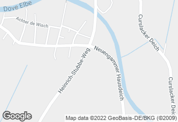Karte mit Standort von Bäckerei/Konditorei H. von Allwörden GmbH
