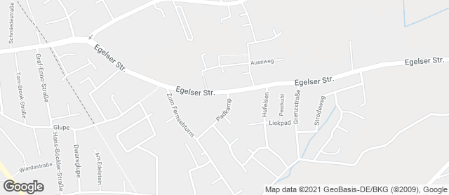 Karte mit Standort von Bäckerei Meyer
