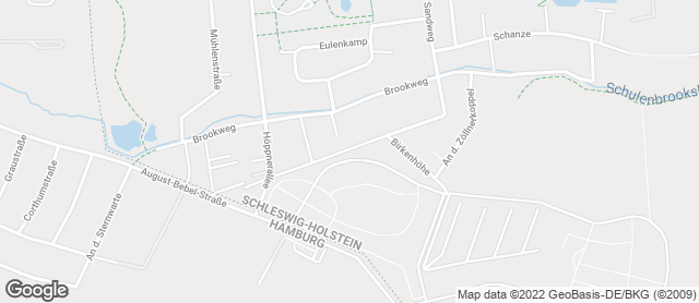 Karte mit Standort von Braaker Mühle EKZ Neuschönningstedt