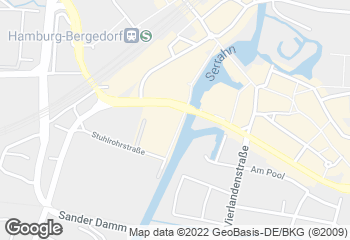 Karte mit Standort von Bäckerei/Konditorei H. von Allwörden GmbH