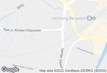 Karte mit Standort von Bäckerei/Konditorei H. von Allwörden GmbH