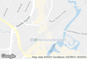 Karte mit Standort von Junge Die Bäckerei. - Alte Holstenstraße