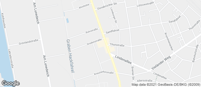 Karte mit Standort von Stadtbäckerei Engelbrecht "Weserstraße"