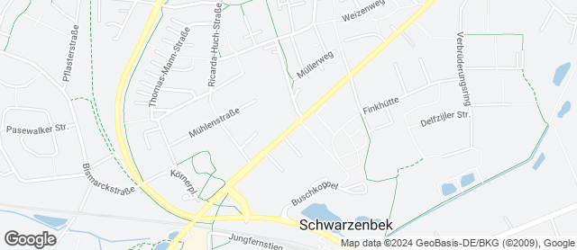 Karte mit Standort von Bäckerei Gebr. Eggers GmbH