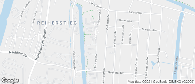 Karte mit Standort von Dat Backhus Wilhelmsburg EDEKA