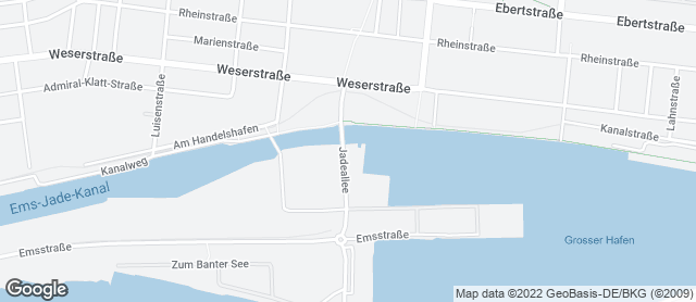 Karte mit Standort von Bäckerei Kempe