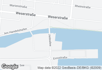 Karte mit Standort von Bäckerei Kempe