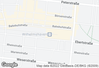 Karte mit Standort von Kempe Ihr Bäcker