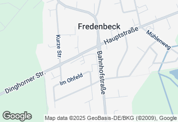 Karte mit Standort von Der Freden-Bäcker GmbH
