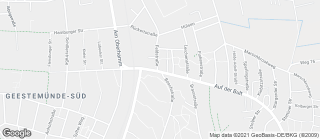 Karte mit Standort von Stadtbäckerei Engelbrecht "Feldstraße"