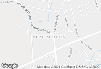 Karte mit Standort von Der Freden-Bäcker GmbH