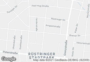 Karte mit Standort von Bäckerei Kempe GmbH & Co. KG