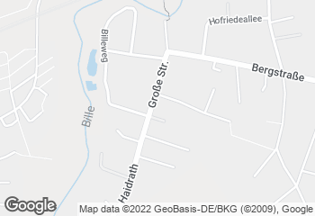 Karte mit Standort von Bäckerei und Konditorei Baumgarten GmbH & Co. KG