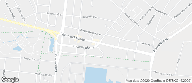 Karte mit Standort von Stadtbäckerei Siemens GmbH