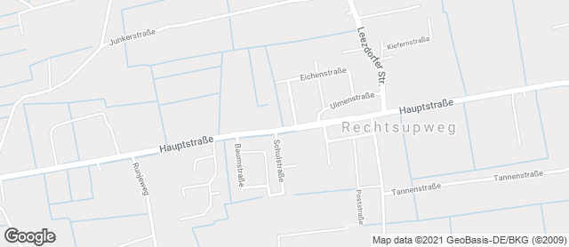 Karte mit Standort von Bäckerei-Konditorei Thesinga GmbH