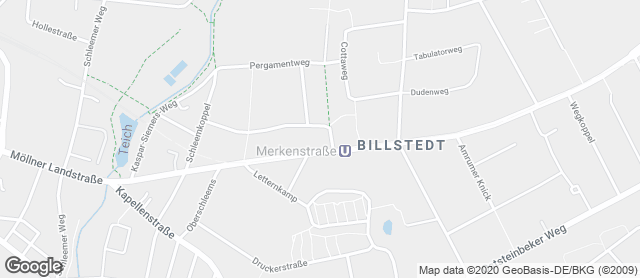 Karte mit Standort von Bäckerei & Konditorei Meyns GmbH & Co. KG