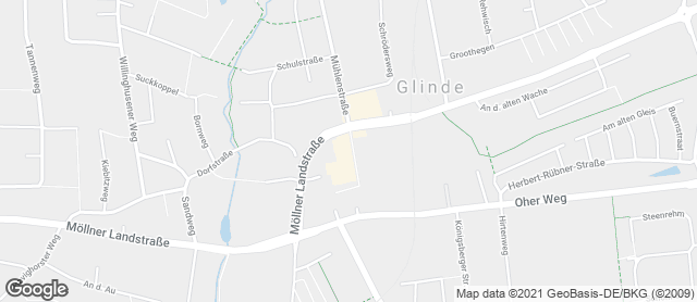 Karte mit Standort von Dat Backhus Glinde Markt 16
