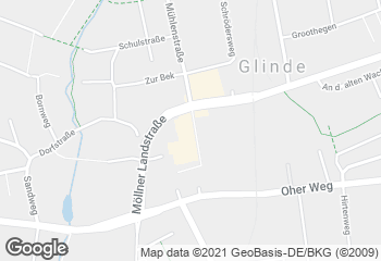 Karte mit Standort von Dat Backhus Glinde Markt 16