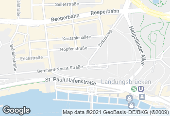 Karte mit Standort von Dat Backhus Bavaria
