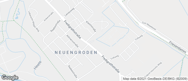 Karte mit Standort von Müller & Egerer Bäckerei und Konditorei GmbH