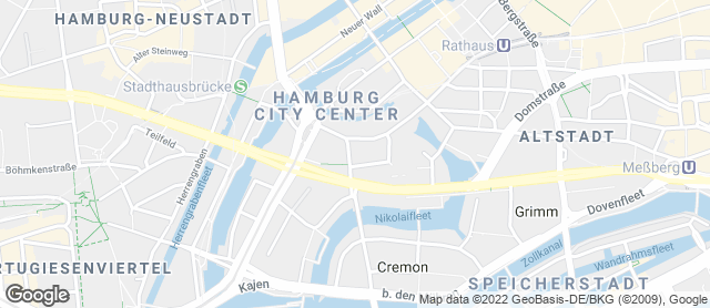 Karte mit Standort von Bäckerei/Konditorei H. von Allwörden GmbH