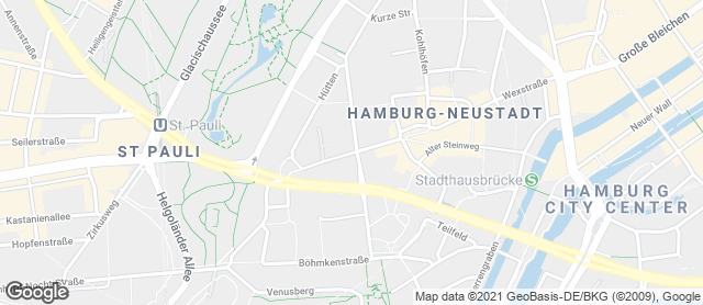 Karte mit Standort von Dat Backhus Wallhöfe