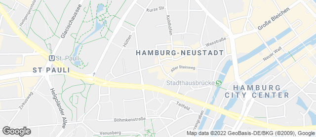 Karte mit Standort von Bäckerei/Konditorei H. von Allwörden GmbH